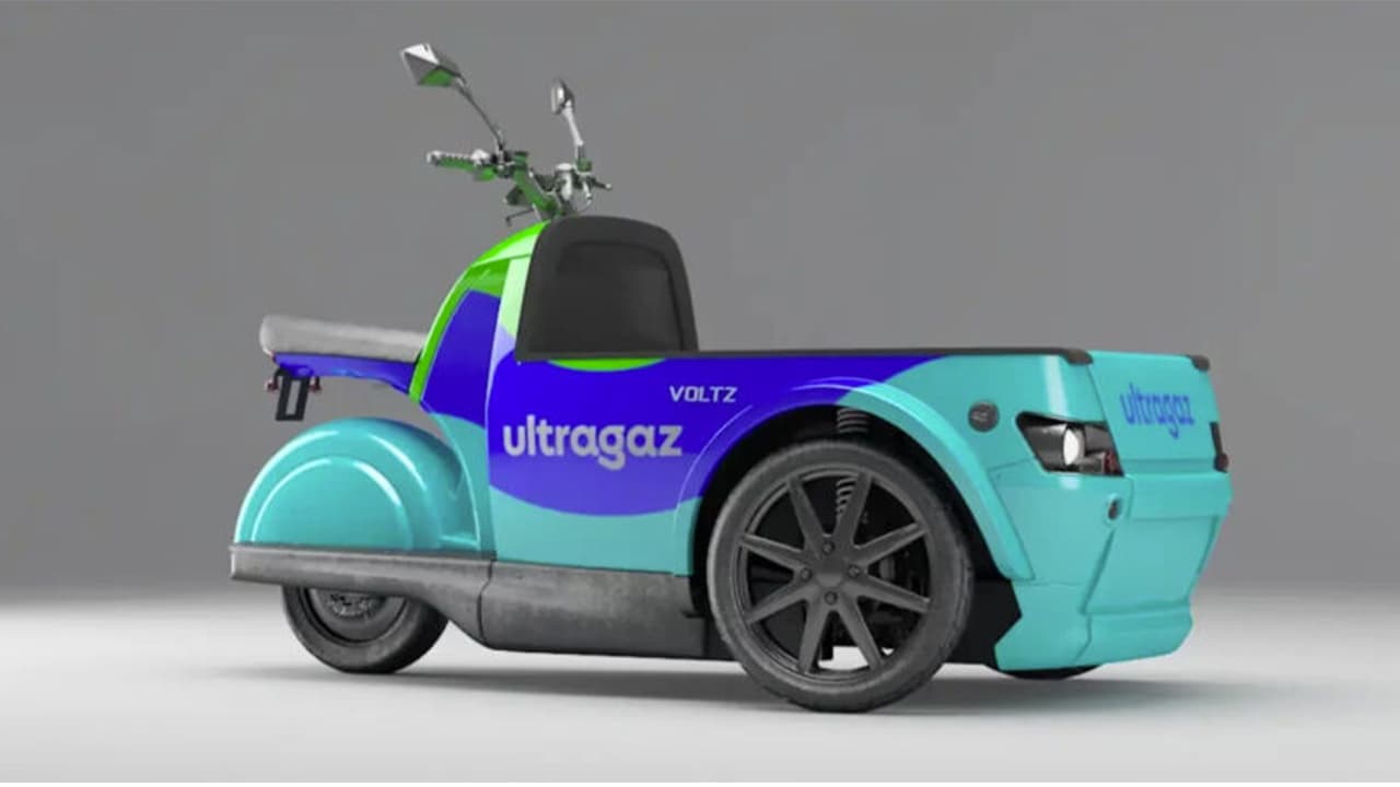 Ultragaz entregará gás em triciclos elétricos que rodam até 300 km