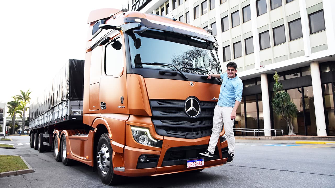 Avaliação: Mercedes Actros, o caminhão que faz inveja a muito SUV de luxo