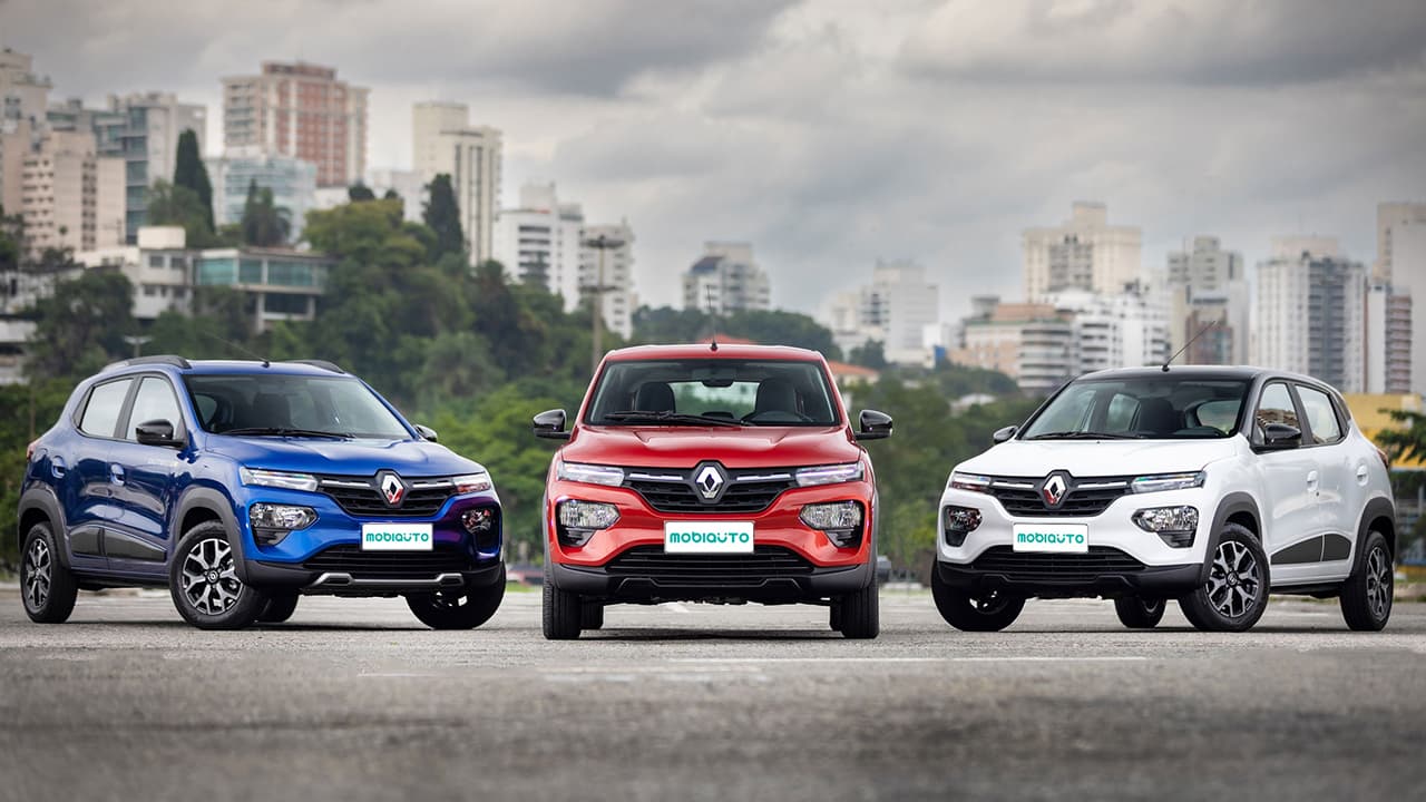 Renault Kwid 2023: as diferenças entre as 3 versões em 24 fotos
